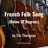 French Folk Song Orchestra sheet music cover